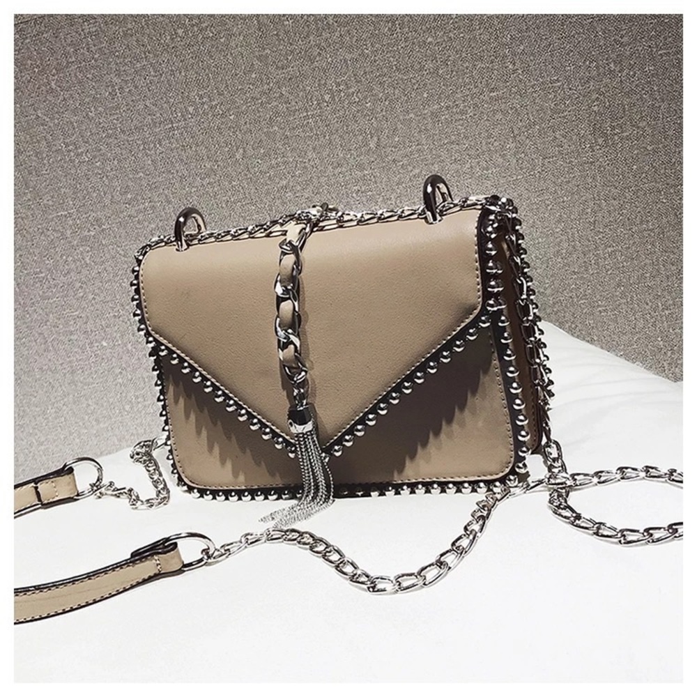 Khaki Crossbody Bag - Picture 1 of 8